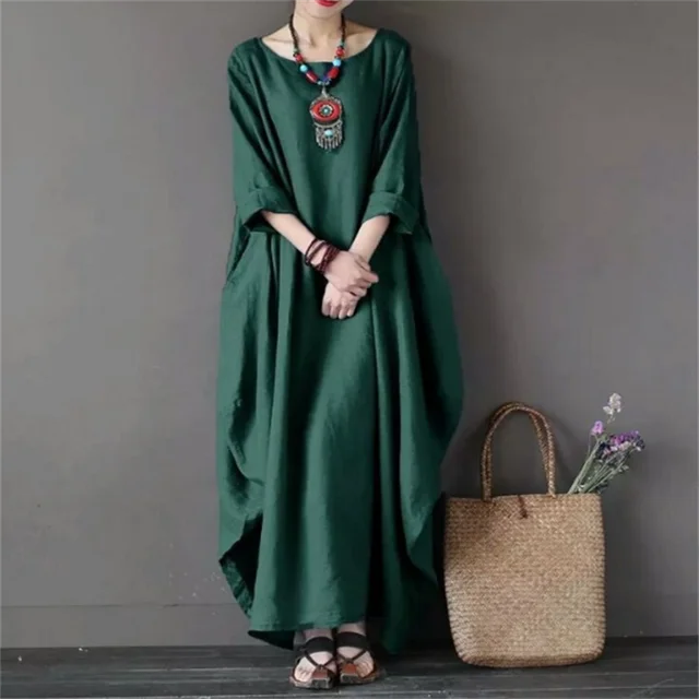 Eloise Cotton A-Line Midi Dress Komfort & Stil 7