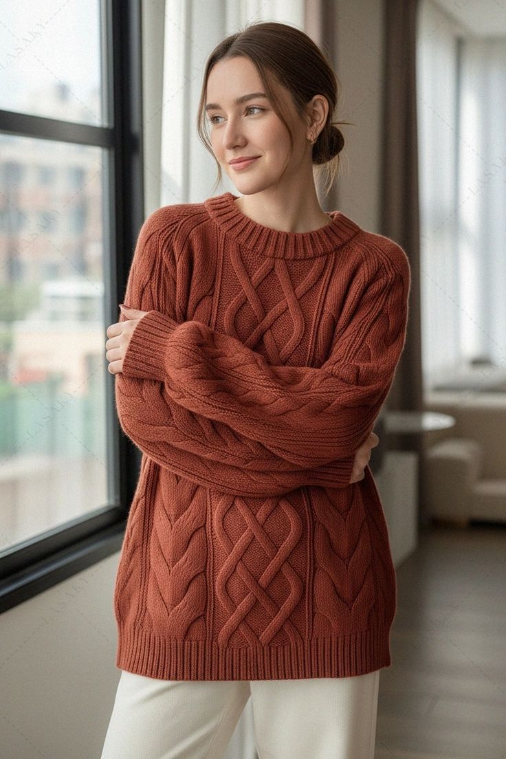 Margot Cable Knit Sweater Multi 1