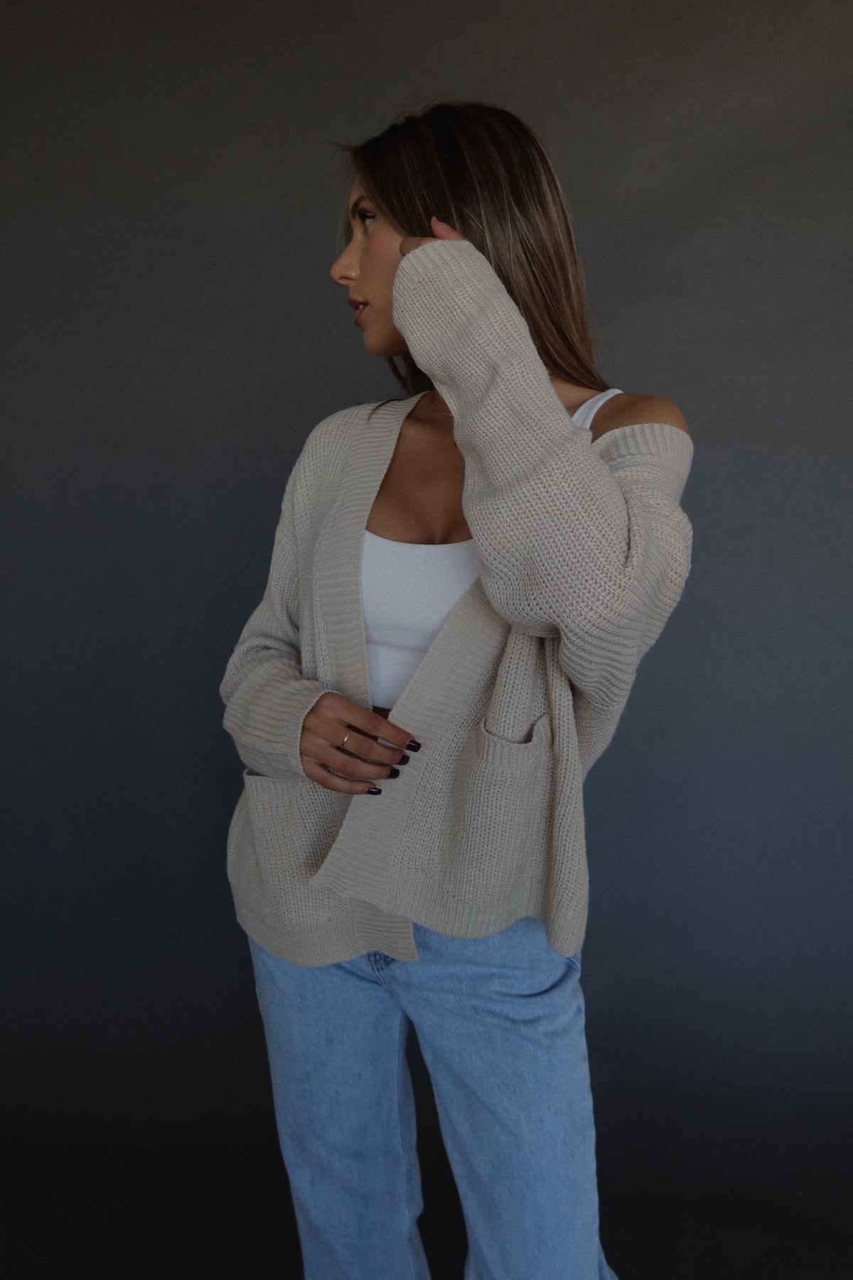 Danni Cropped Cardigan Multi 10