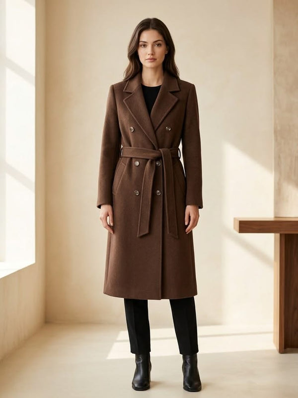 Adelaide Wool Trench Coat