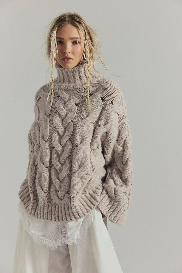 Margot Alpaca Turtleneck Sweater Multi 1
