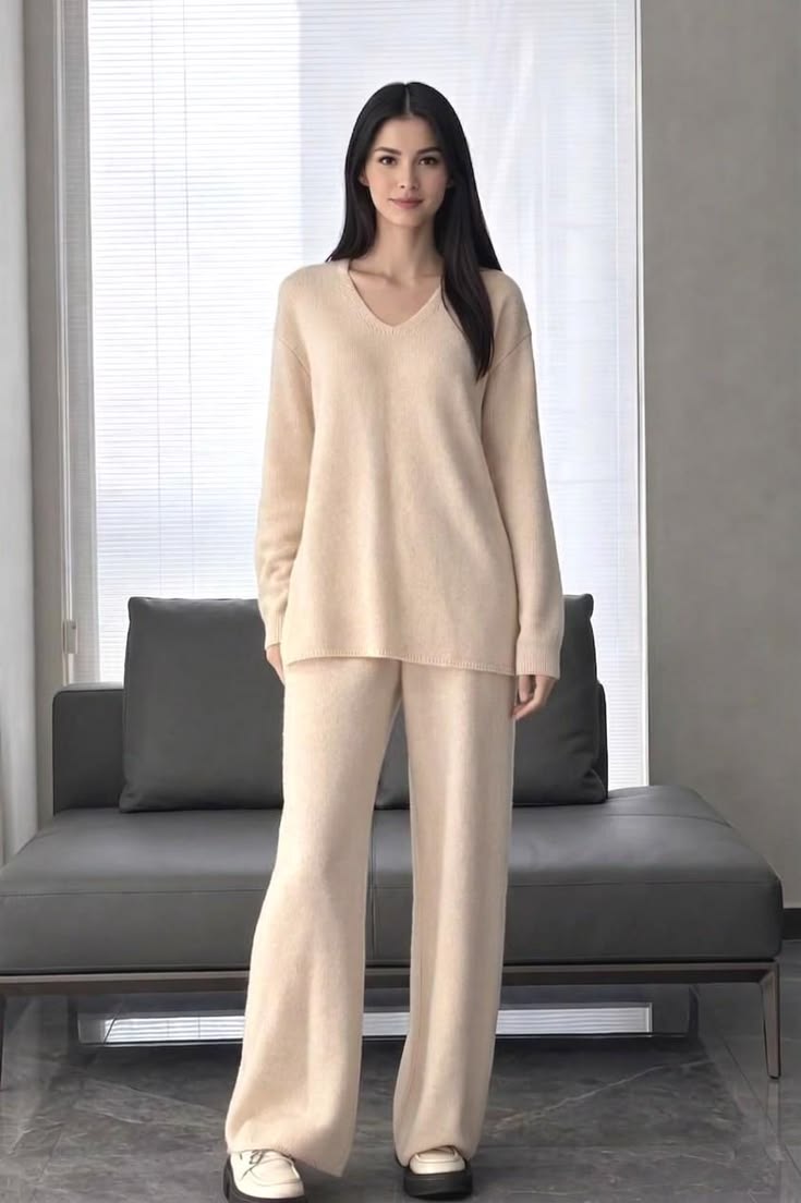 Margot Cashmere Lounge Set Multi 1
