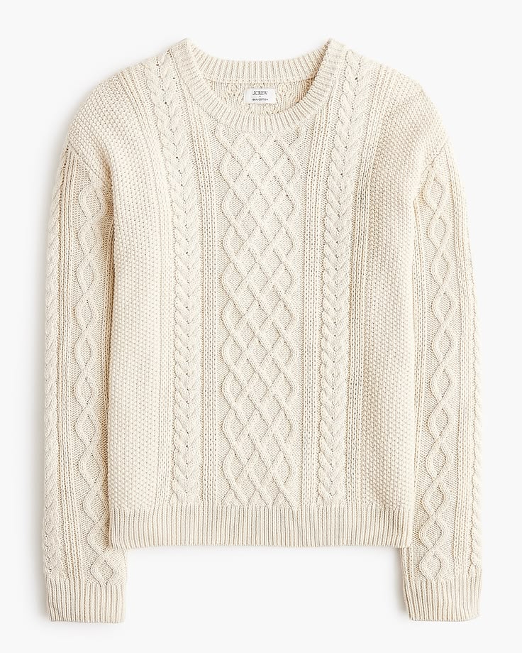 Odette Cable Crewneck Sweater Multi 1