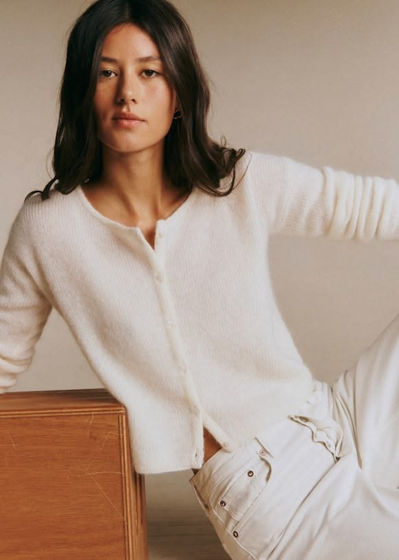 Gaspard Cropped Cardigan Multi 1