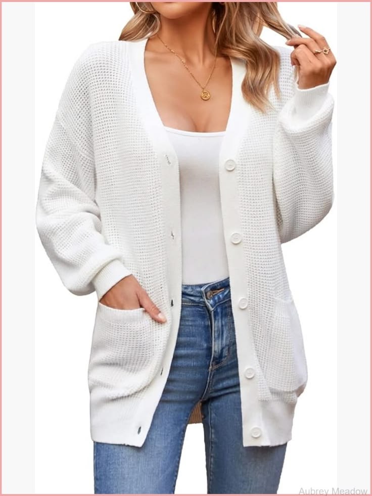 Margot Cotton Cardigan White 1
