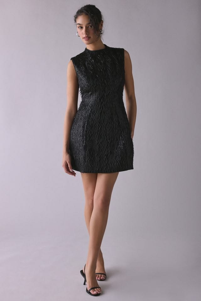 Christa Sequin Mini Dress Multi 1