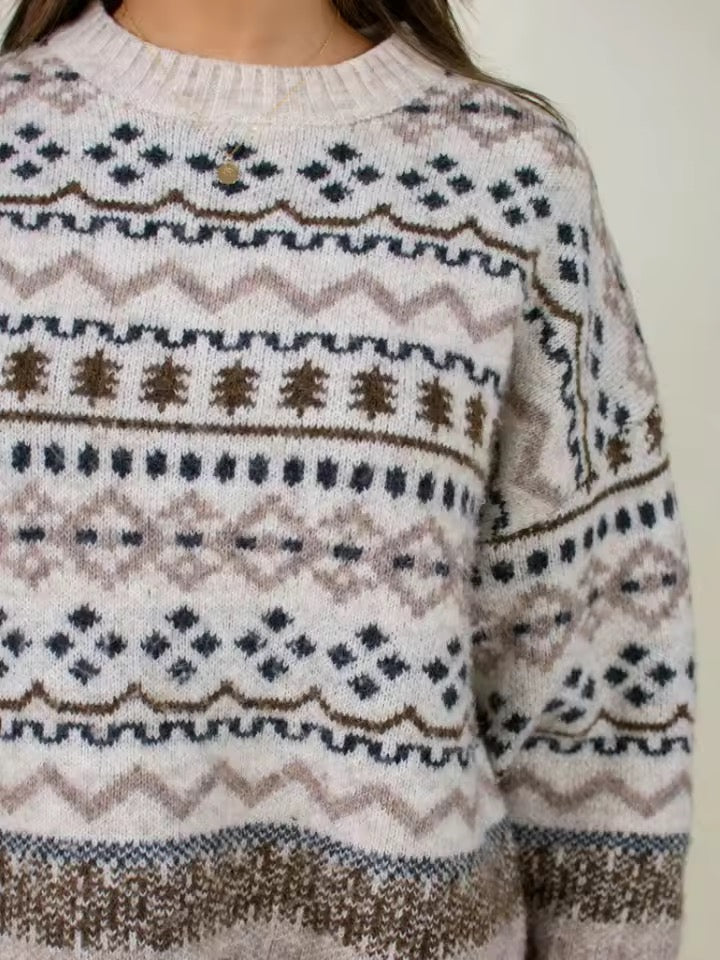 Jolie Fair Isle Sweater Multi 4