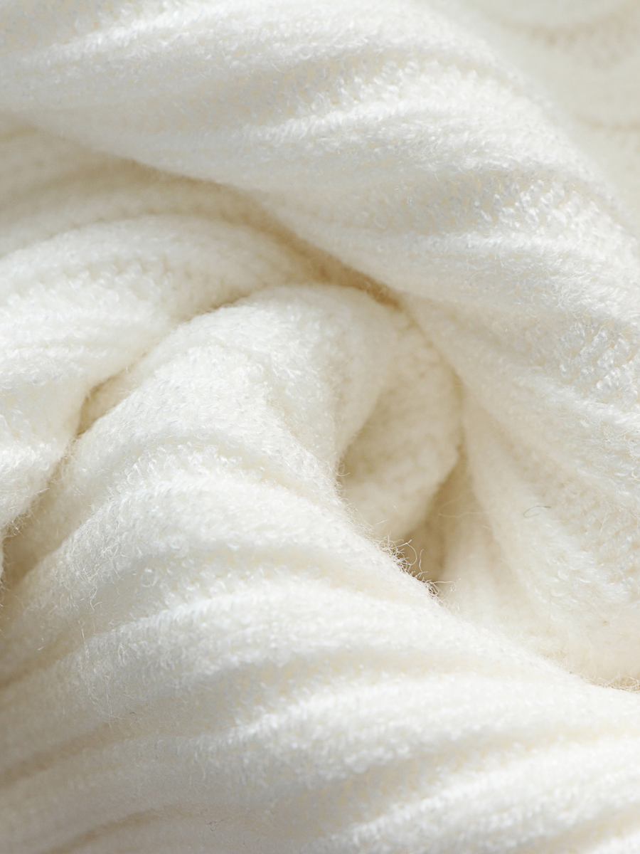 Gisele Cream Knit Top Cream 8