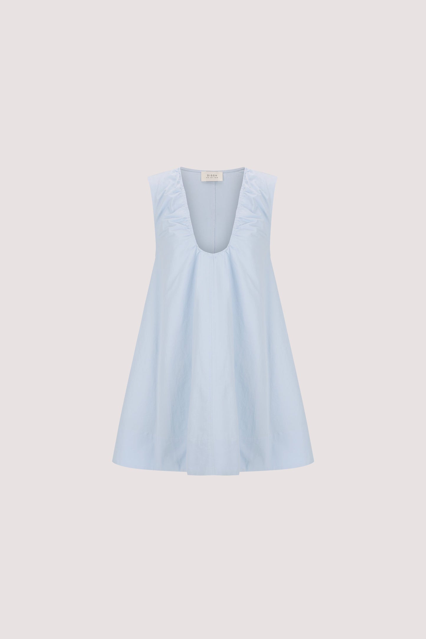 Gabby Cornflower Cotton Mini Dress CORNFLOWER 6