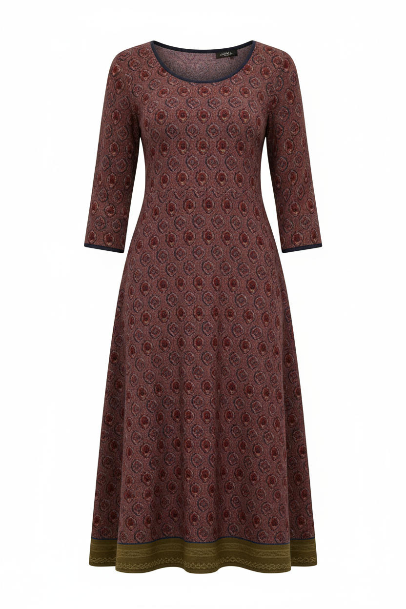 Isabella Bohemian Midi Dress Multi 7