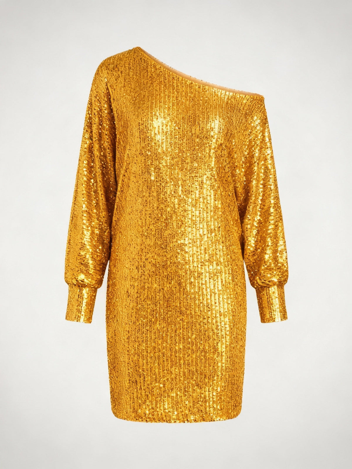 Valentina Sequin Contrast Midi Dress Multi 9