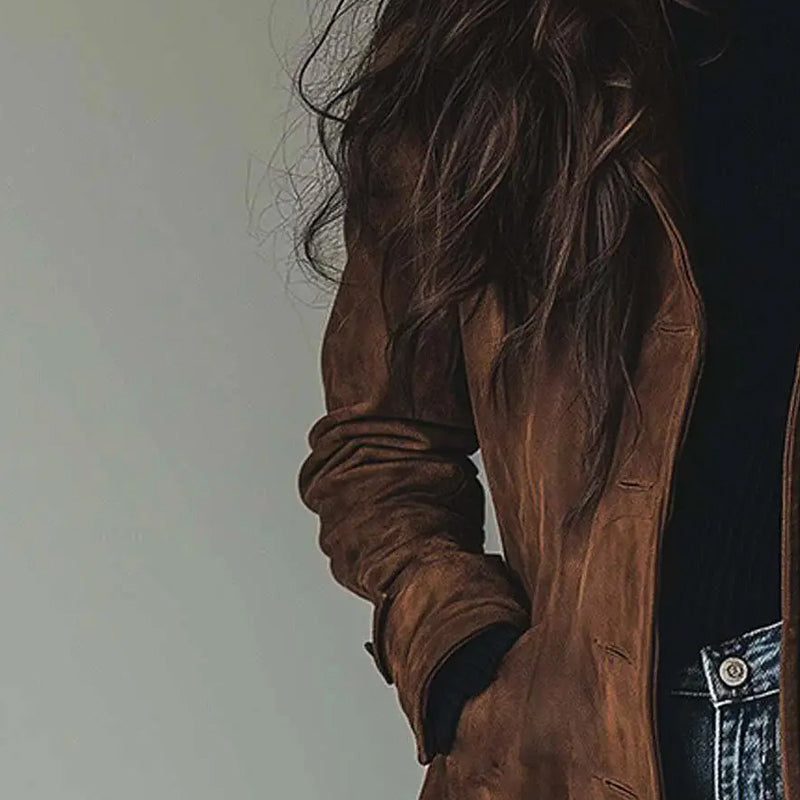 Maude Vegan Suede Jacket Multi 3