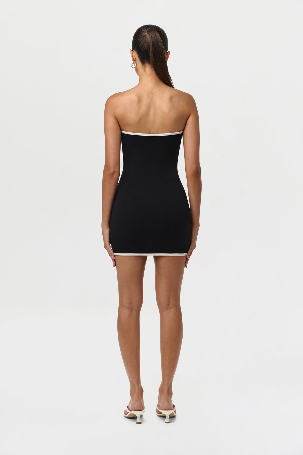 Isabelle Corset Mini Dress Black 6