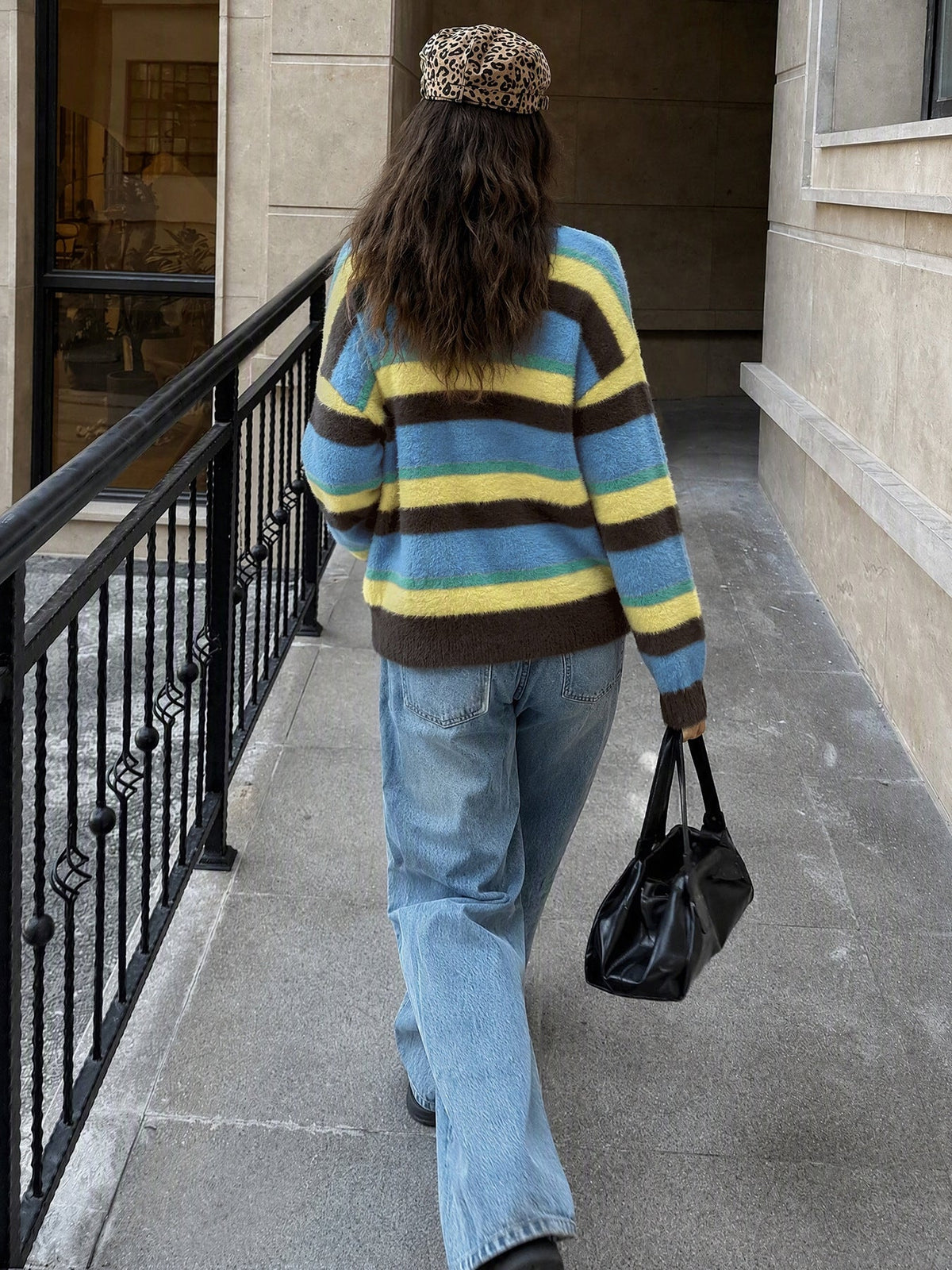 Marguerite Striped Knit Sweater effect knit 5