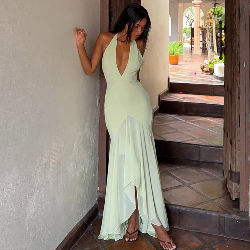 Valentina V-Neck Maxi Dress Multi 4