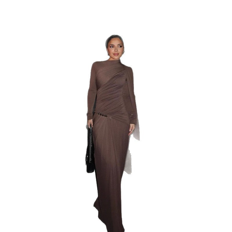 Rosalie Ruched Wrap Dress Multi 5