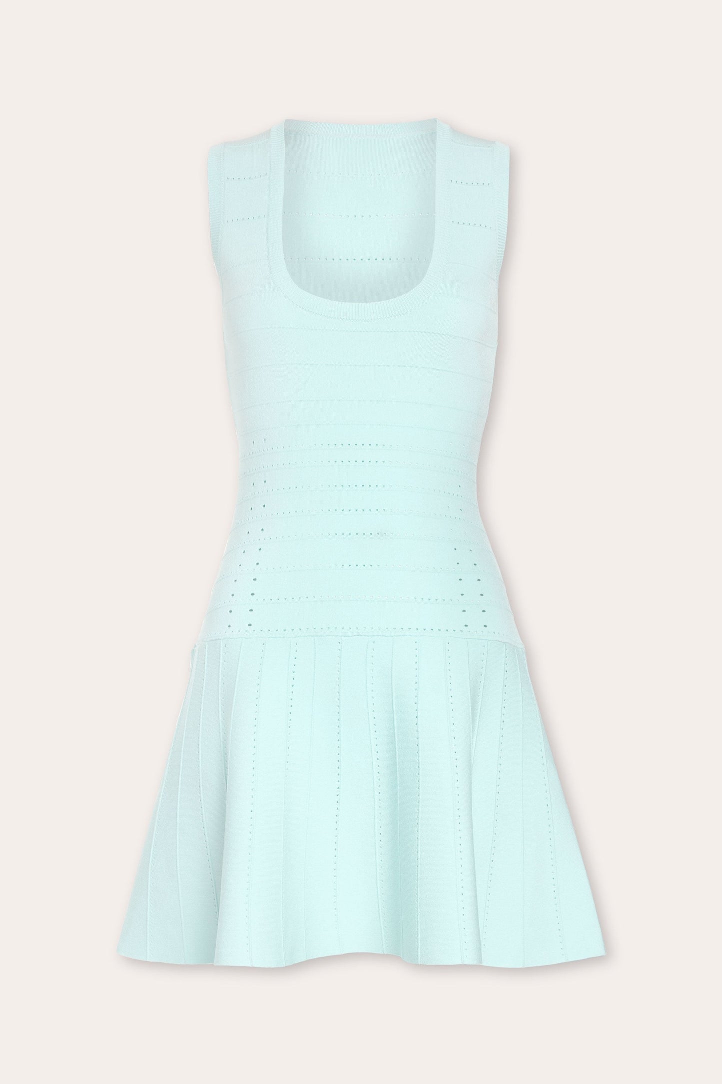 Anika Knit Mini Dress in Blue Breeze BLUE BREEZE 5