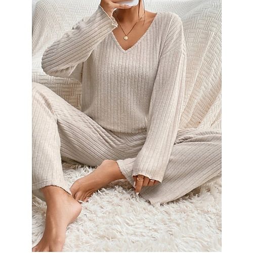 Margot Knit Lounge Set Black 1