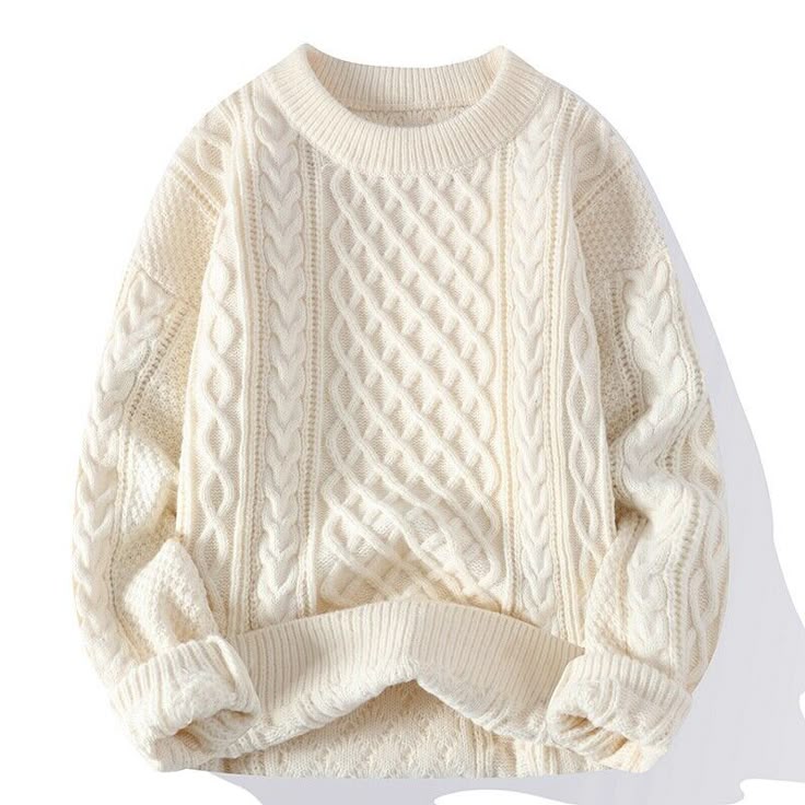 Autumn Knit Sweater in Cream Cream 1