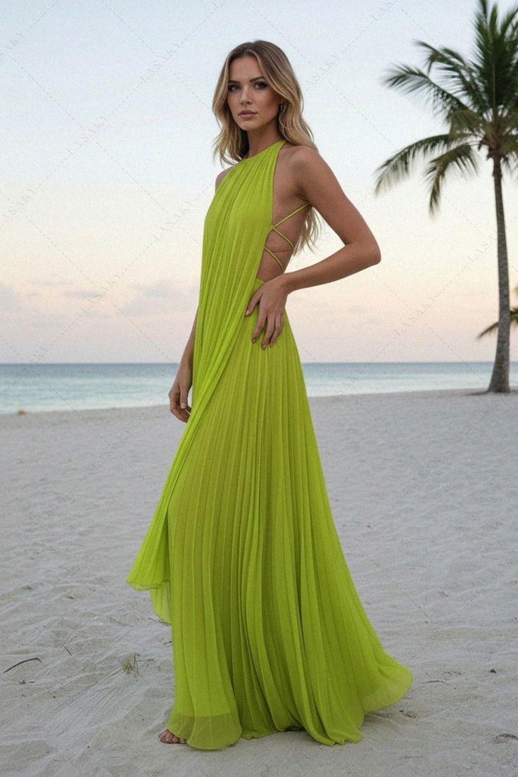 Isabelle Backless Satin Dress Multi 1
