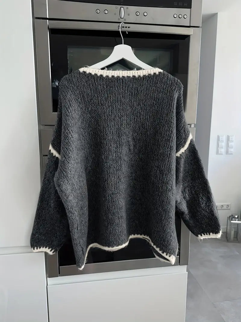 Usalda Knit Sweater Dress Black 10