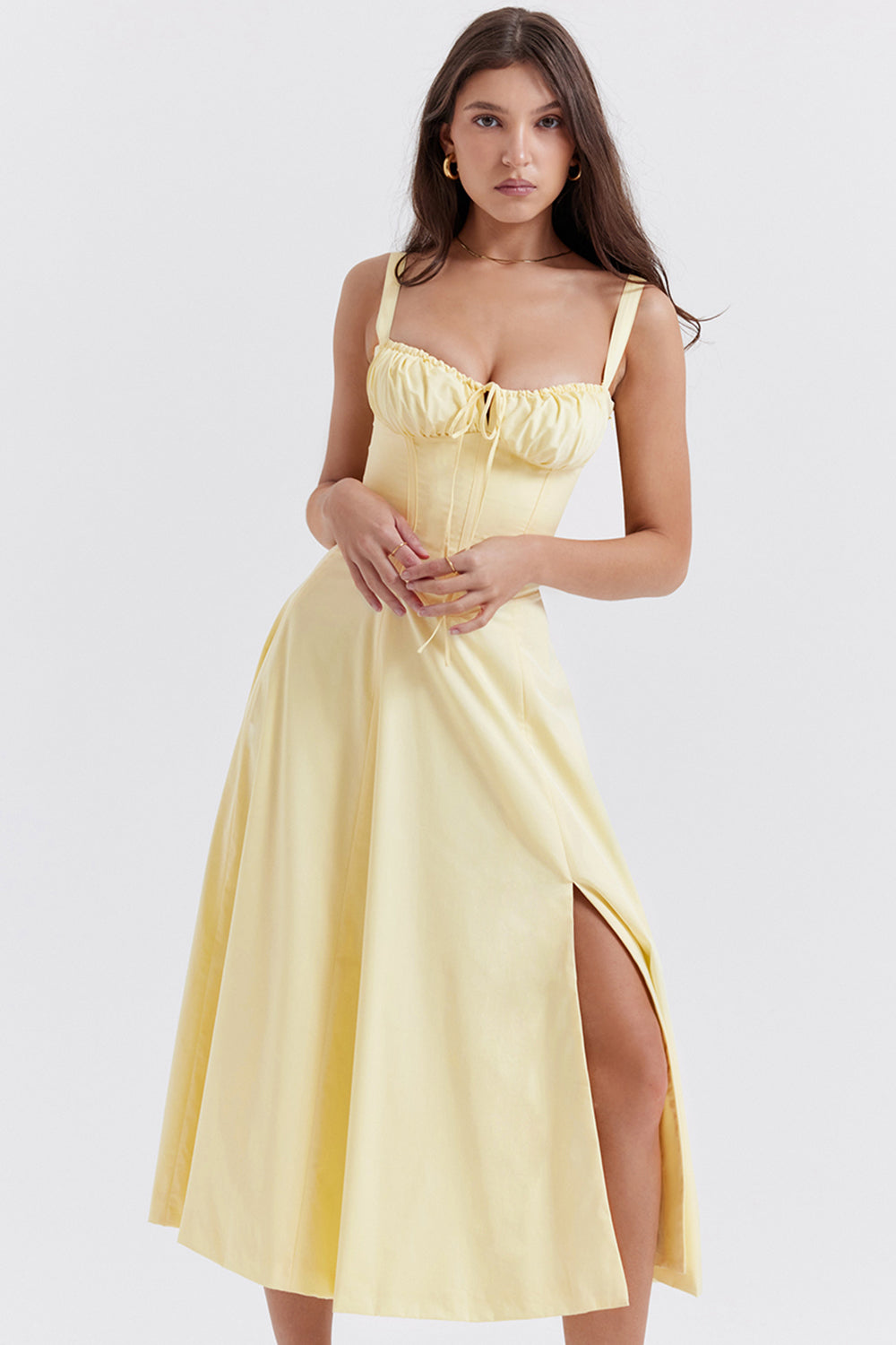 Isadora Corset Midi Dress Multi 10