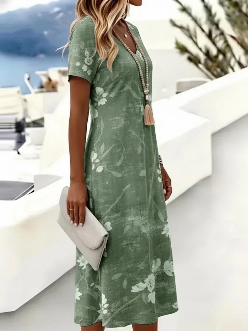 Margot Floral A-Line Dress Floral 3