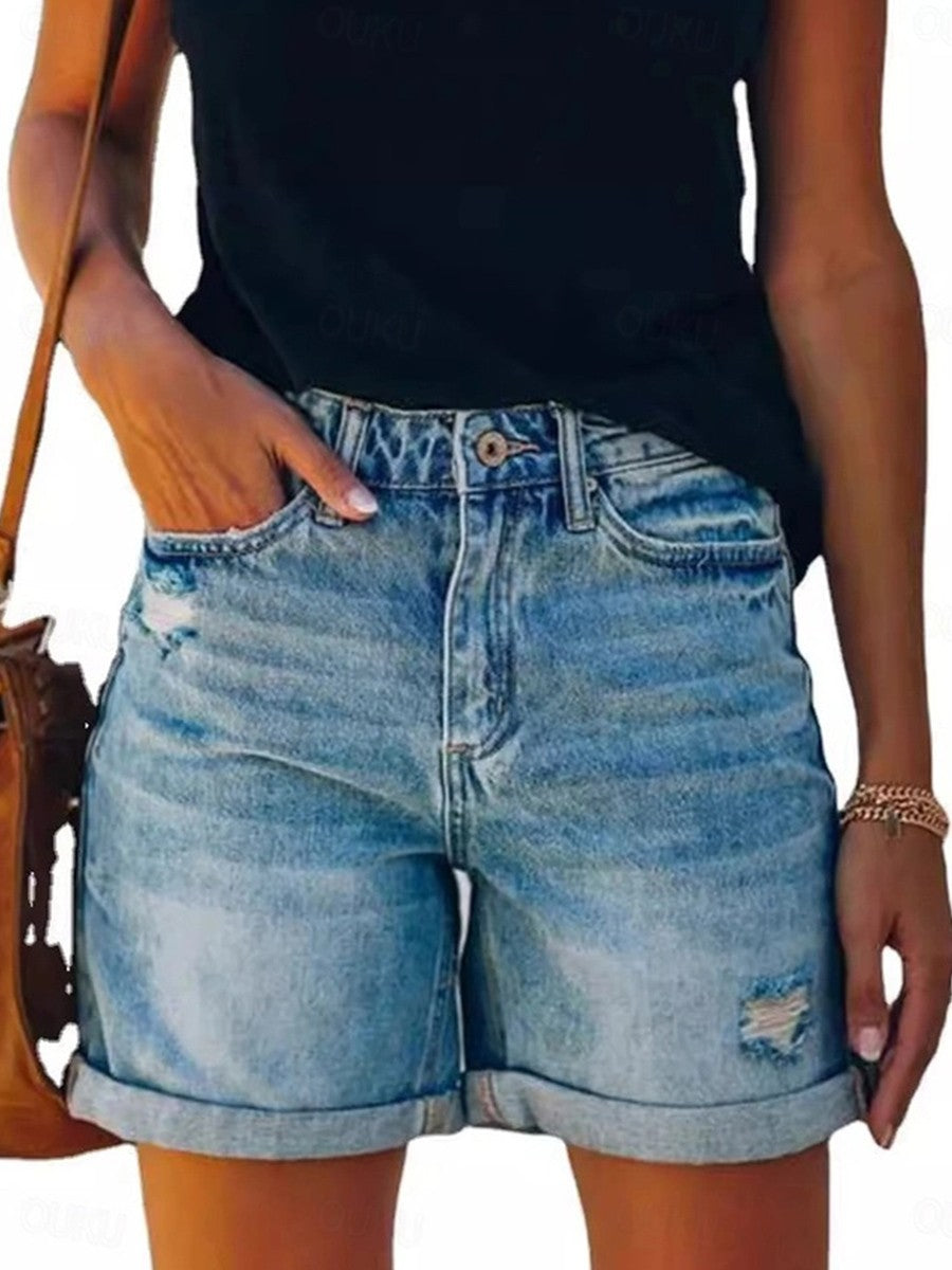 Isabelle Denim Mini Skirt Light Blue 1