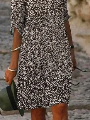 Violetta Floral Mini Dress Floral 3