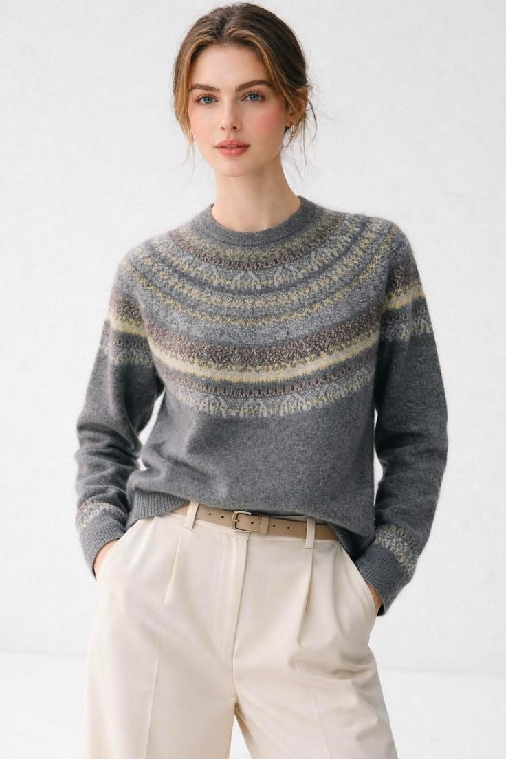 Rosie Knit Sweater Multi 1