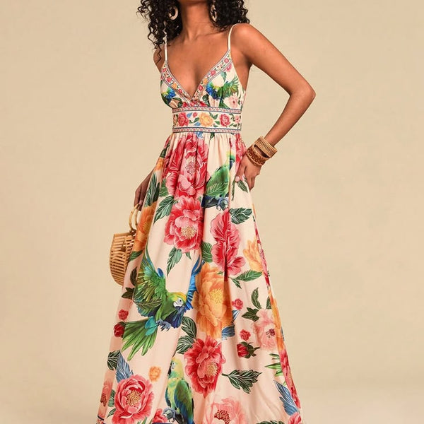 Vivienne Floral Maxi Dress