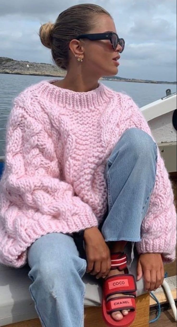 Margot Merino Wool Oversized Sweater Multi 1
