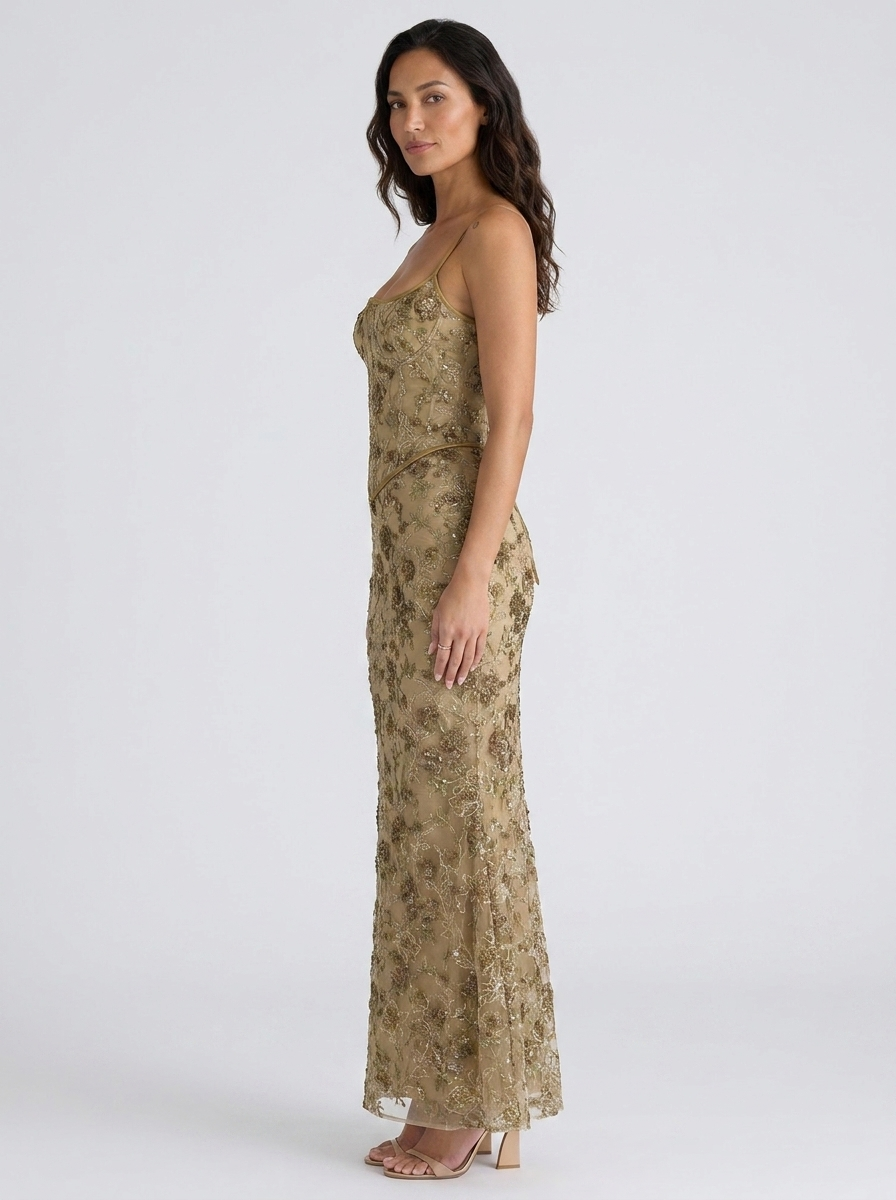 Floral back
