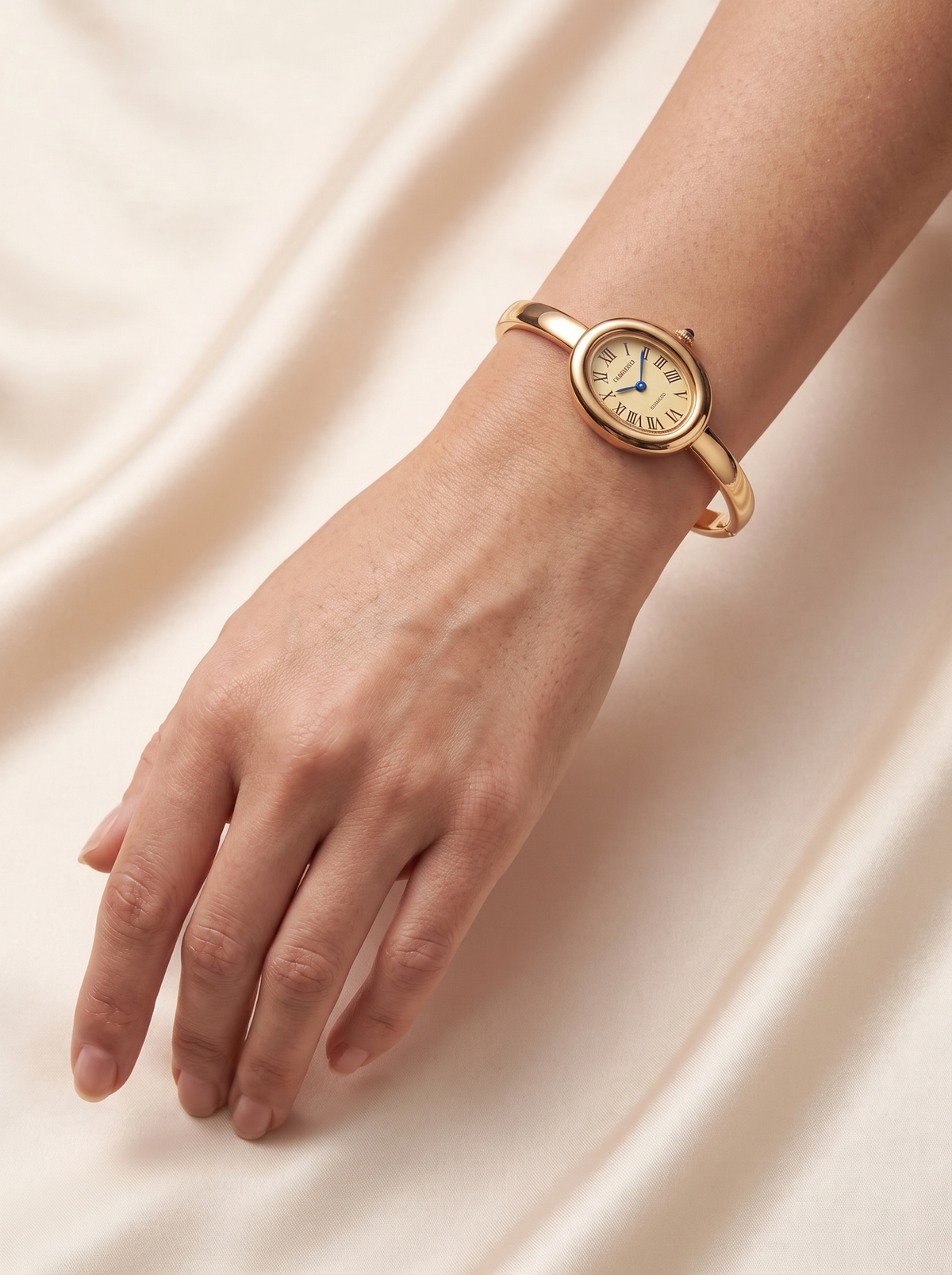 Margot Gold Round Watch Bracelet 2