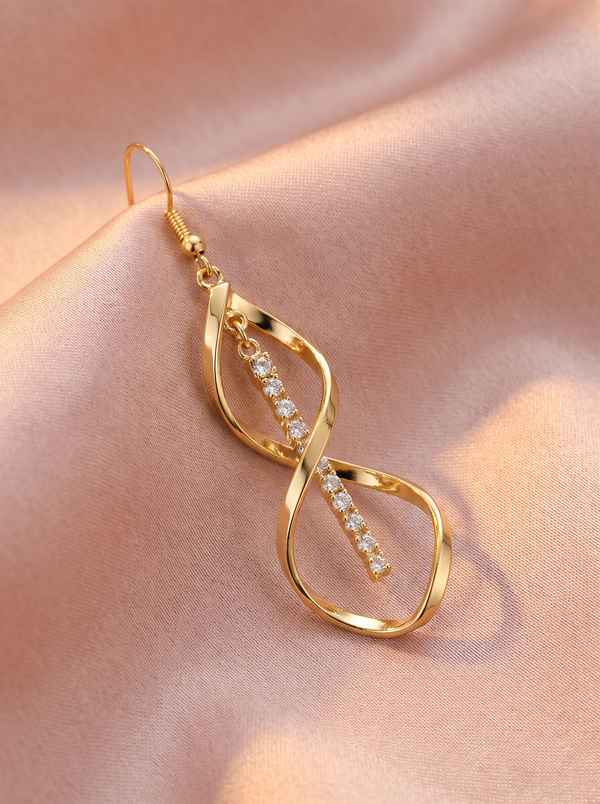 Luminara Spiral Earrings