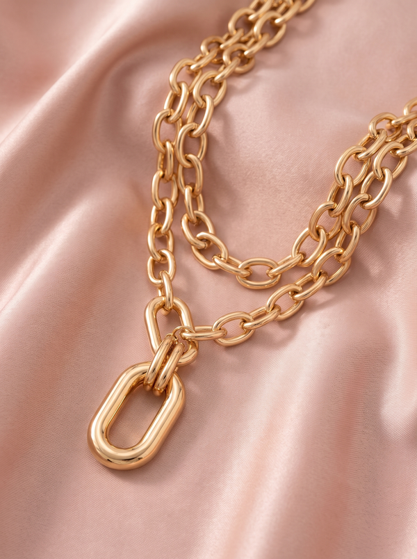 Arabella Chain Link Necklace Set