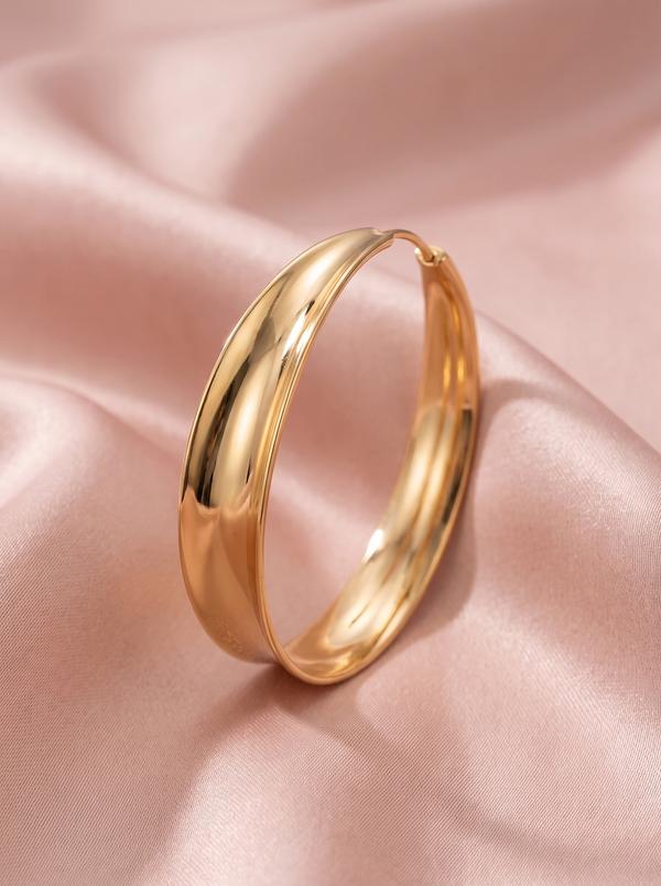 Legacy Gold Hoop Earrings