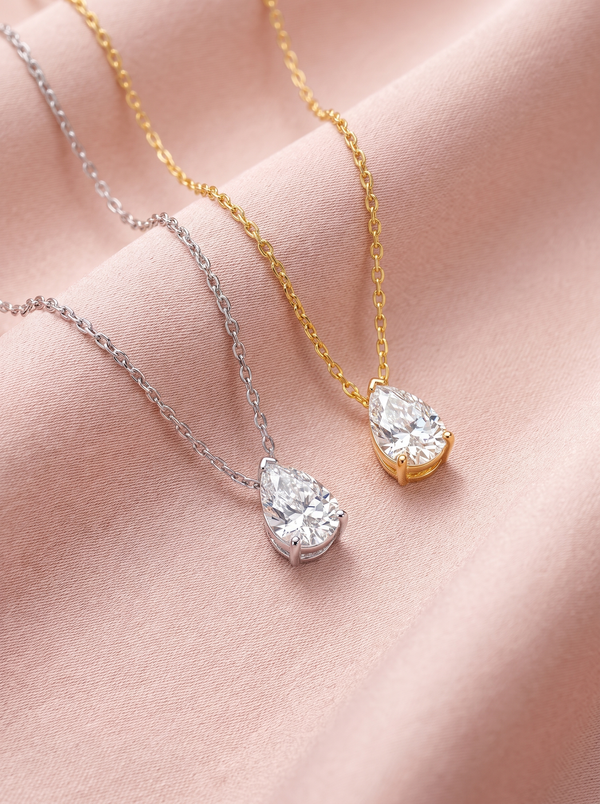 Celeste Oval Diamond Necklace