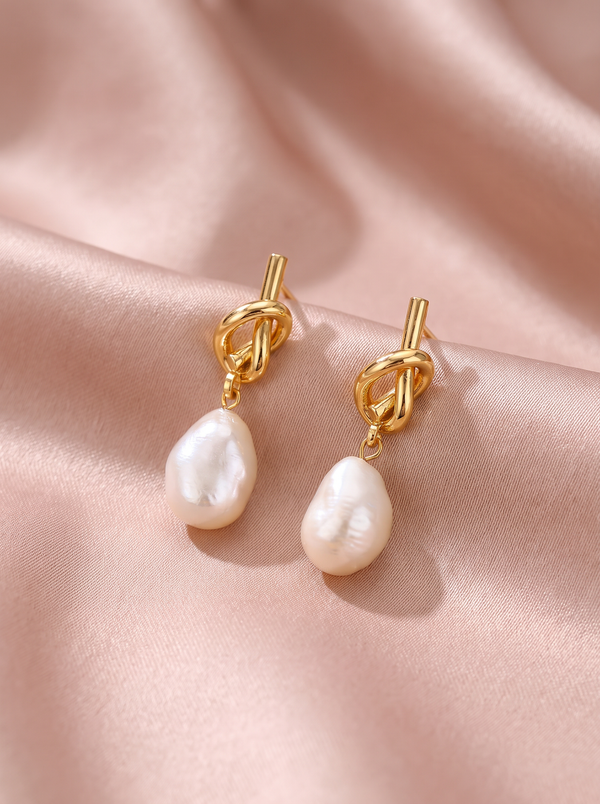 Lorelei Pearl Drop Earrings