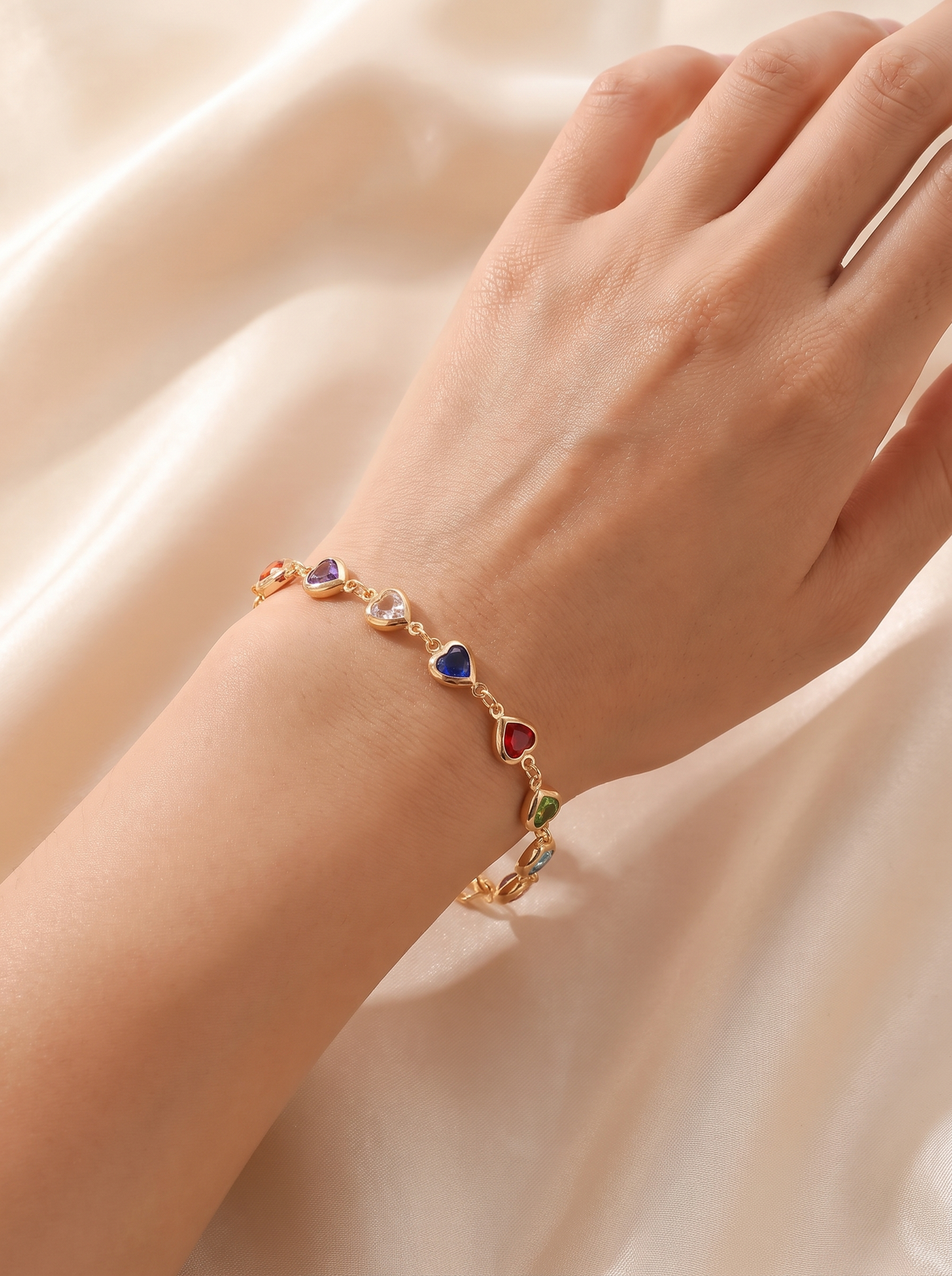 Clarah Heart Charm Bracelet 2