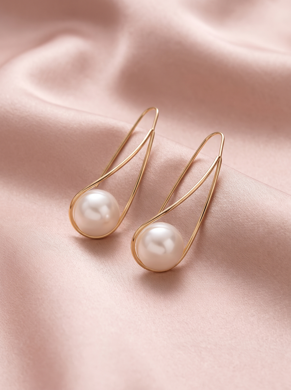 Calluna Pearl Drop Earrings