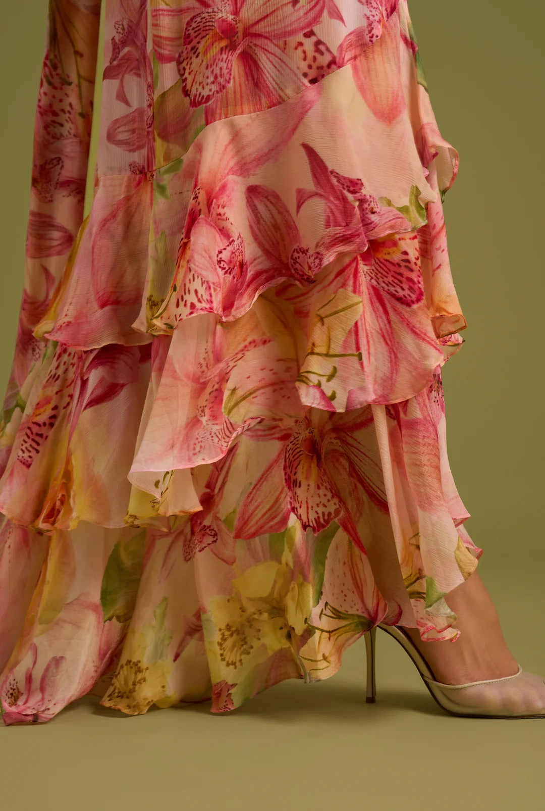 Nola Sash Maxi Dress Multicolor 7
