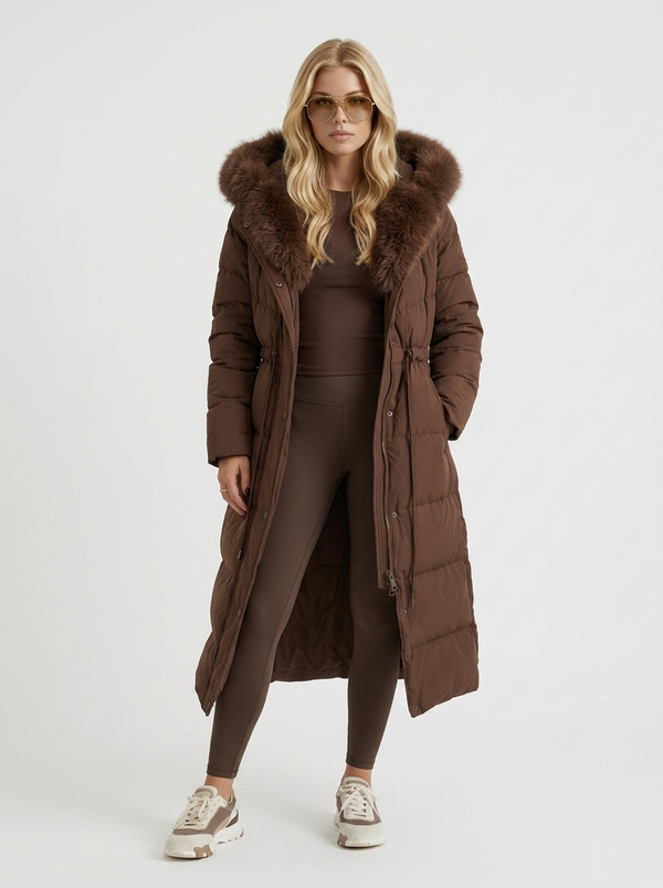 Elise Quilted Puffer Coat