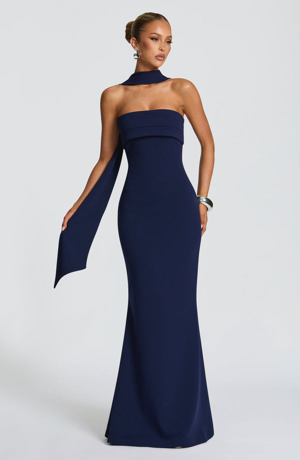 Leura Navy Maxi Dress