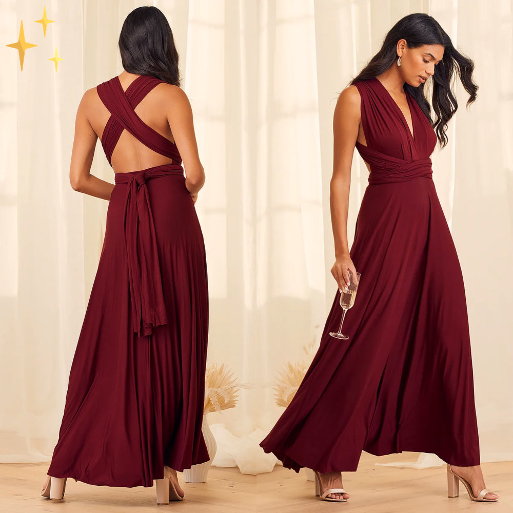 Aurora Wrap Midi Dress Design 10