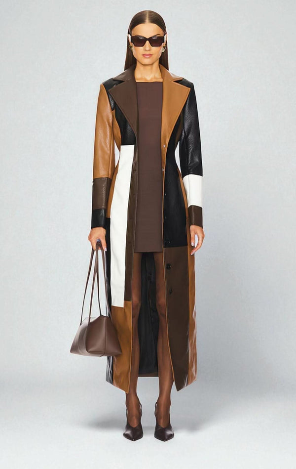Rosaline Faux Leather Jacket