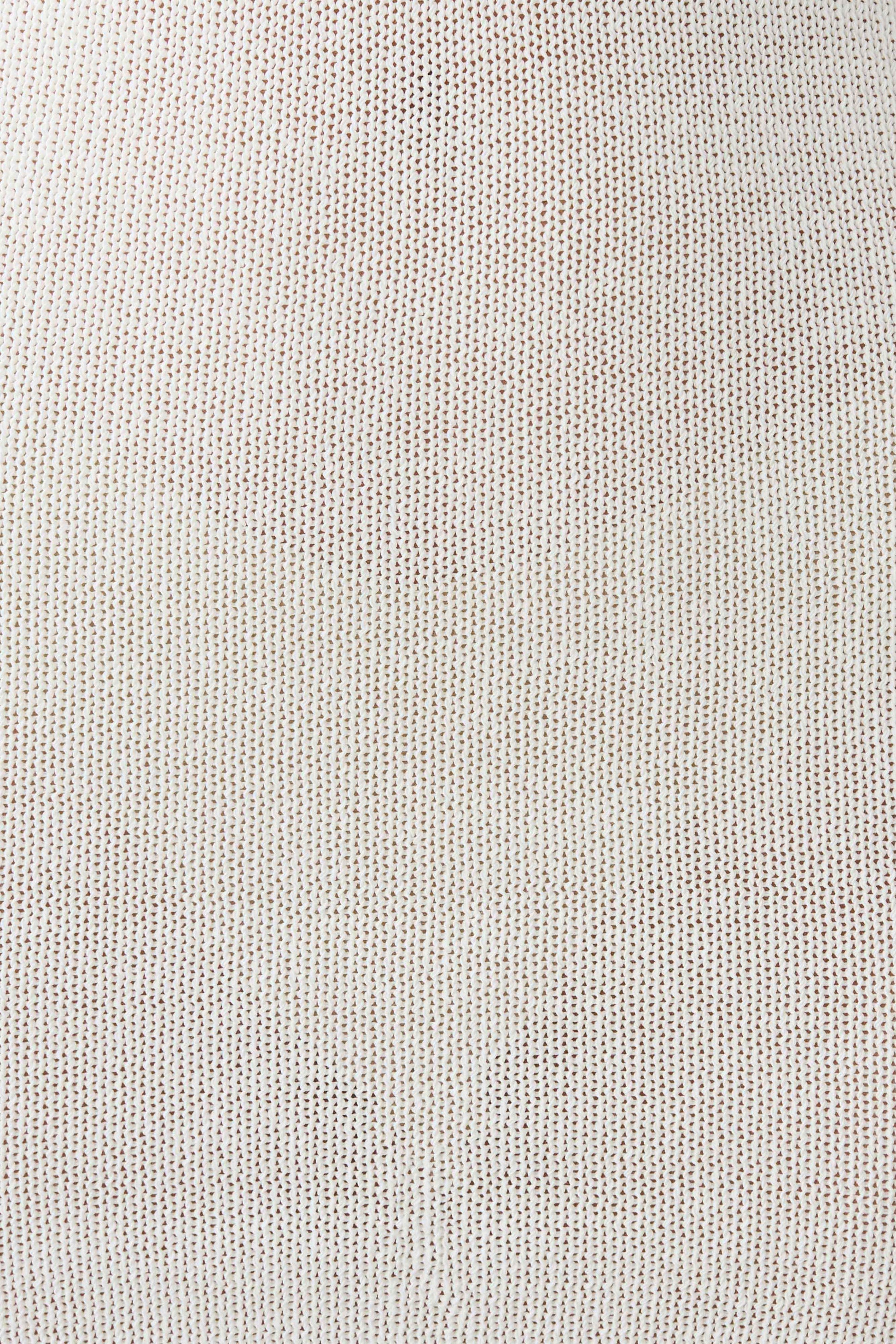 Bodhi Crochet Halter Mini Dress Ivory 7