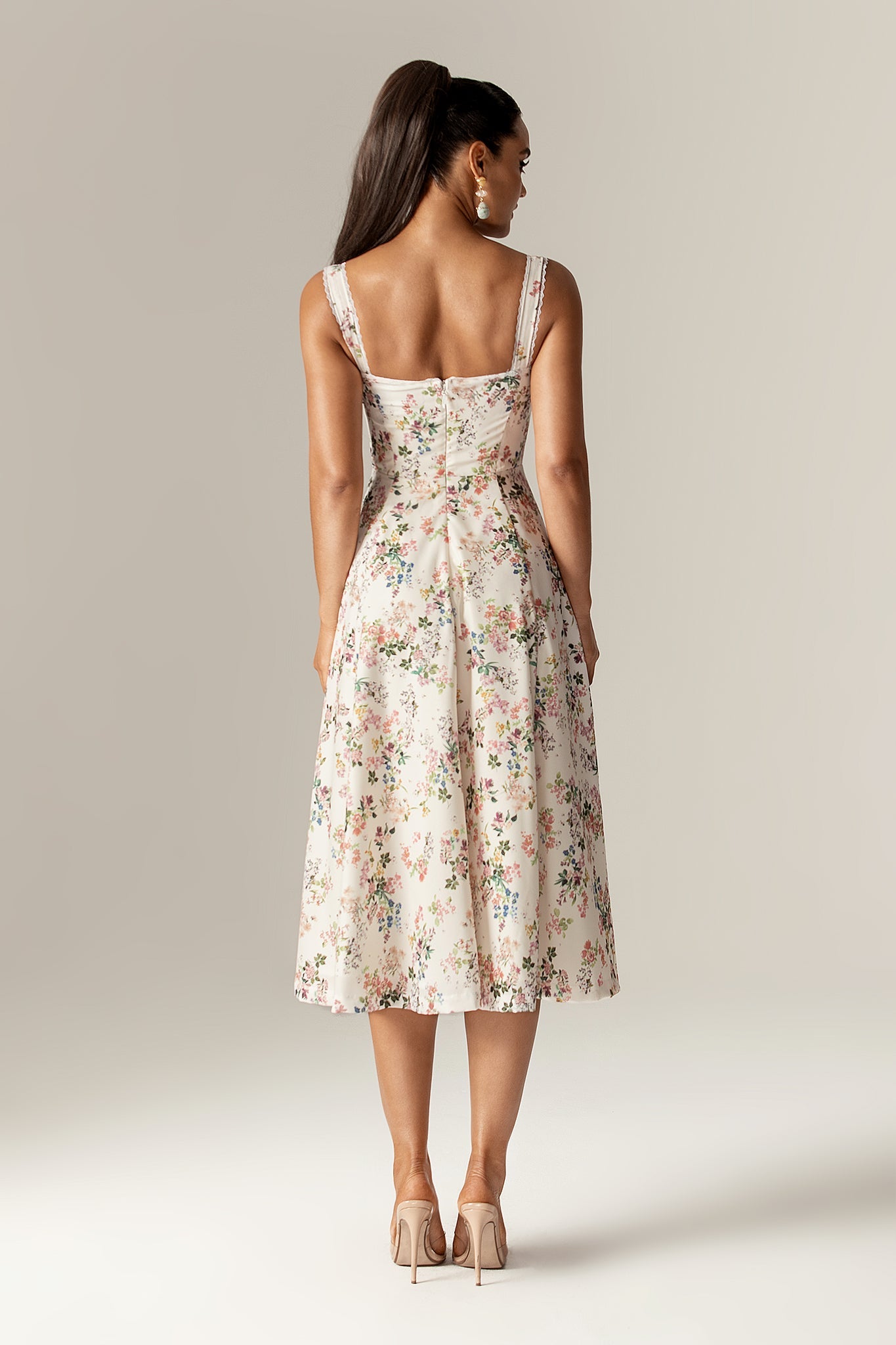 Kisha Floral Midi Dress 5
