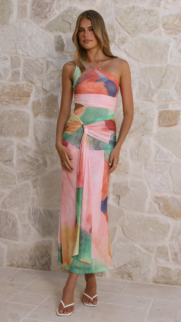 Kourt Maxi Dress in Periwinkle