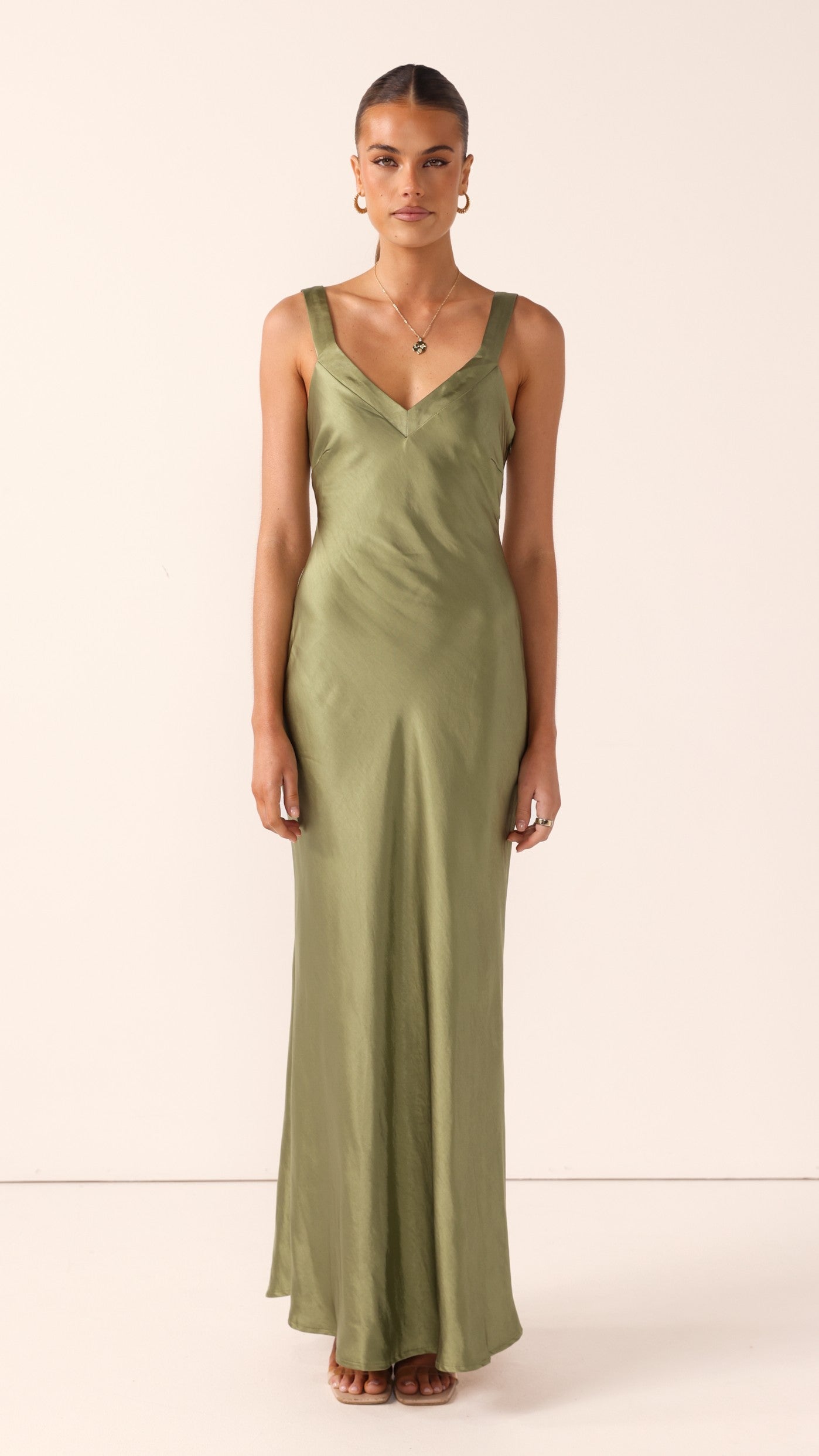 Andie Olive Maxi Dress Olive 9